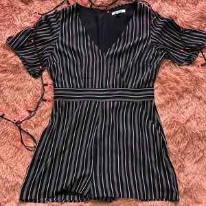 BB DAKOTA Navy Blue Romper